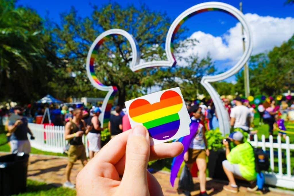 walt disney world gay pride pin 2000