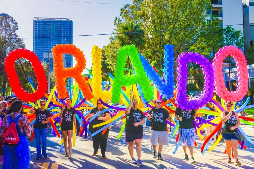 when was orlando first gay pride parade