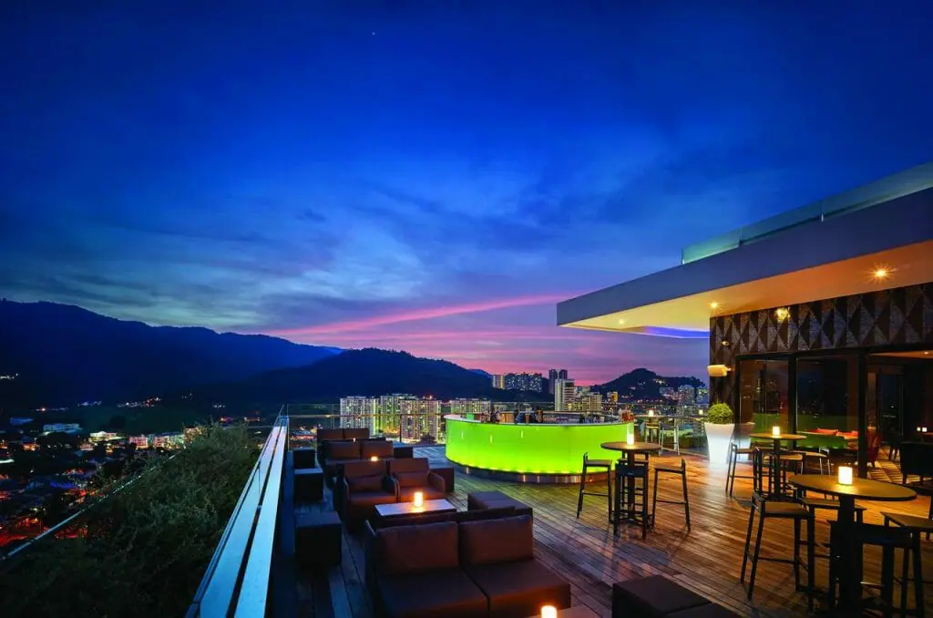 Gravity Rooftop Bar found in the gay popular hotel, G Kelawai Penang