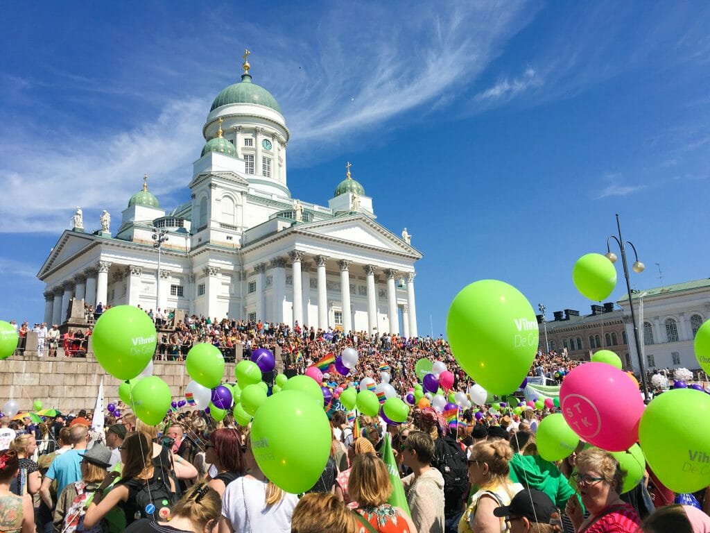 Meet a man in Helsinki