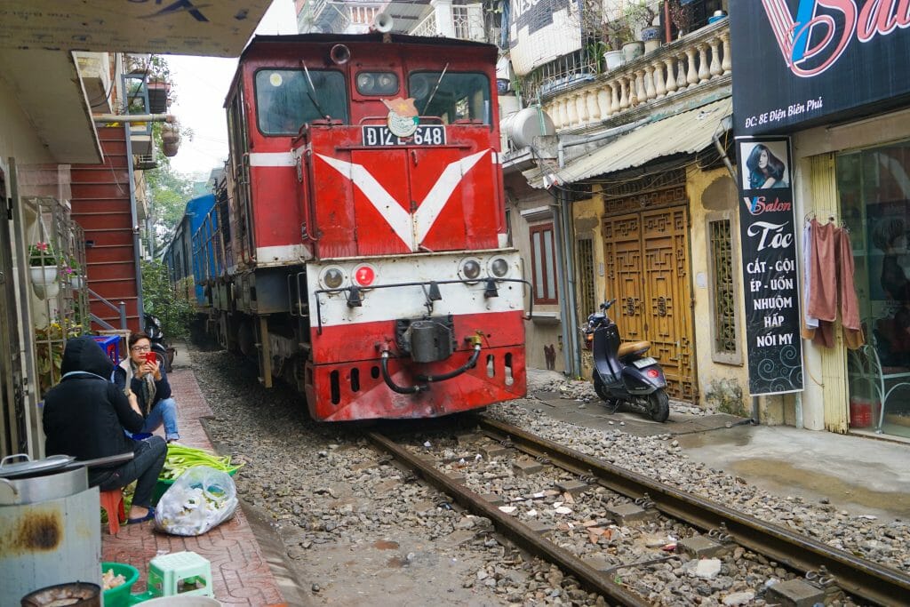 Train Street Hanoi