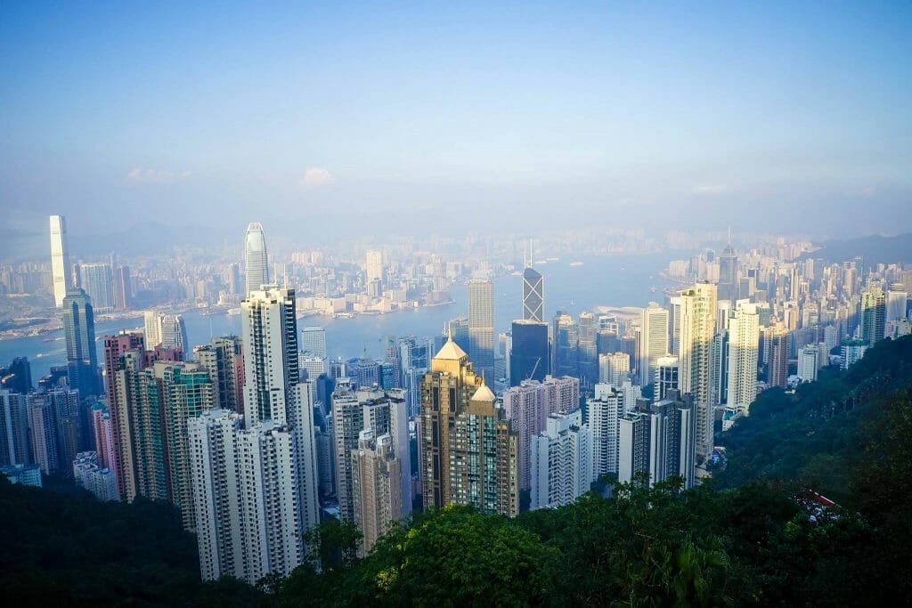 Victoria Peak In Hong Kong Gay