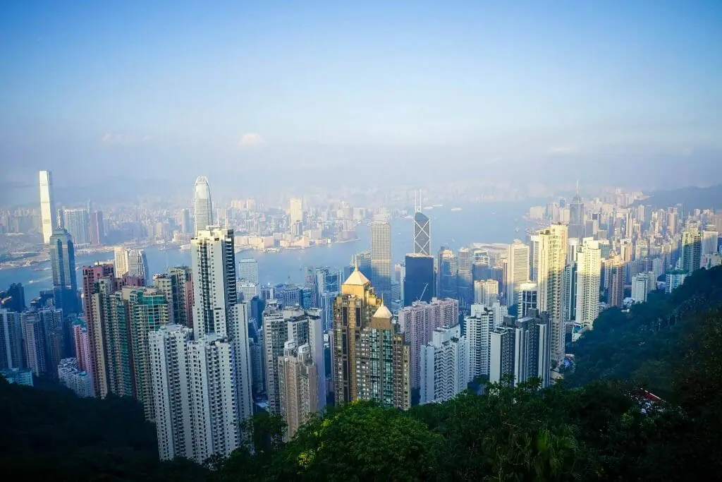 Victoria Peak In Hong Kong Gay