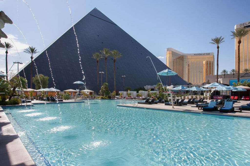 Gay Pool Party in Las Vegas | Temptation LGBT Pool Party @ Luxor