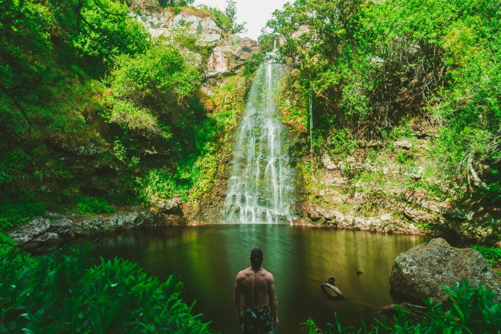 Plenty of hot guys and waterfalls in Gay Hawaii