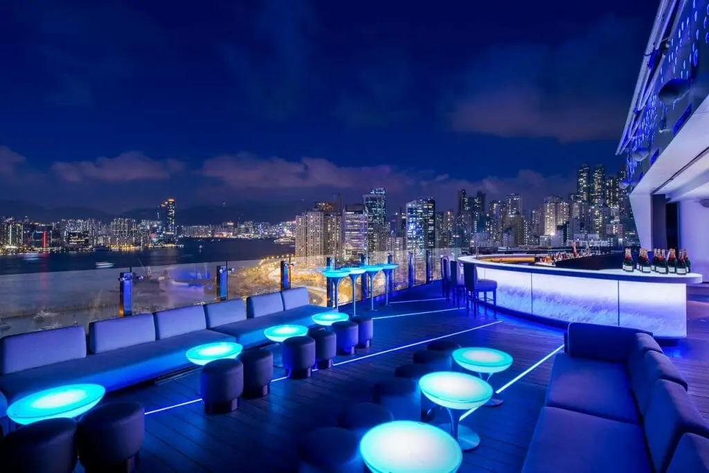 Skye @ The Park Lane | Roof top bars in Hong Kong