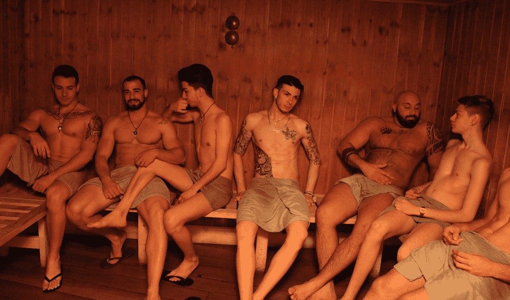 Gay Saunas. 