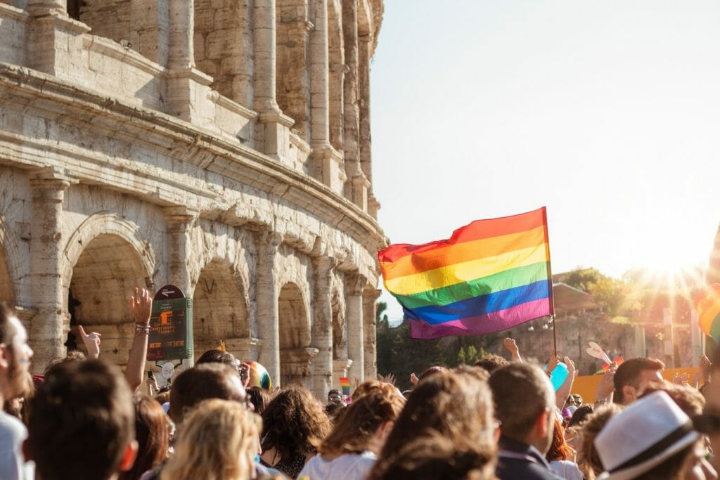 Gay Rome Pride * lgbt pride month* gay pride rainbow