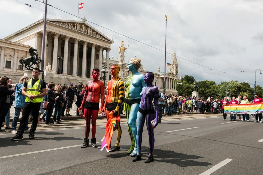 Gay Vienna Pride * lesbian pride parade * gay pride activities