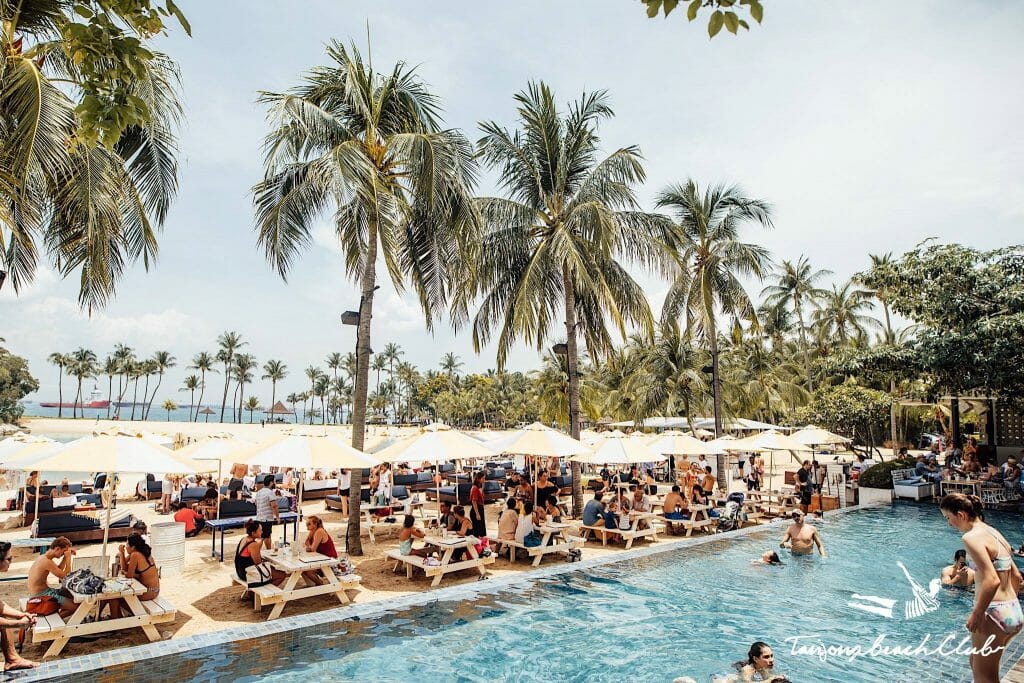 World's Top Beach Bar - Tanjong Beach Club Sentosa Island Gay | ay spots in singapore | gay places singapore | best gay club in singapore