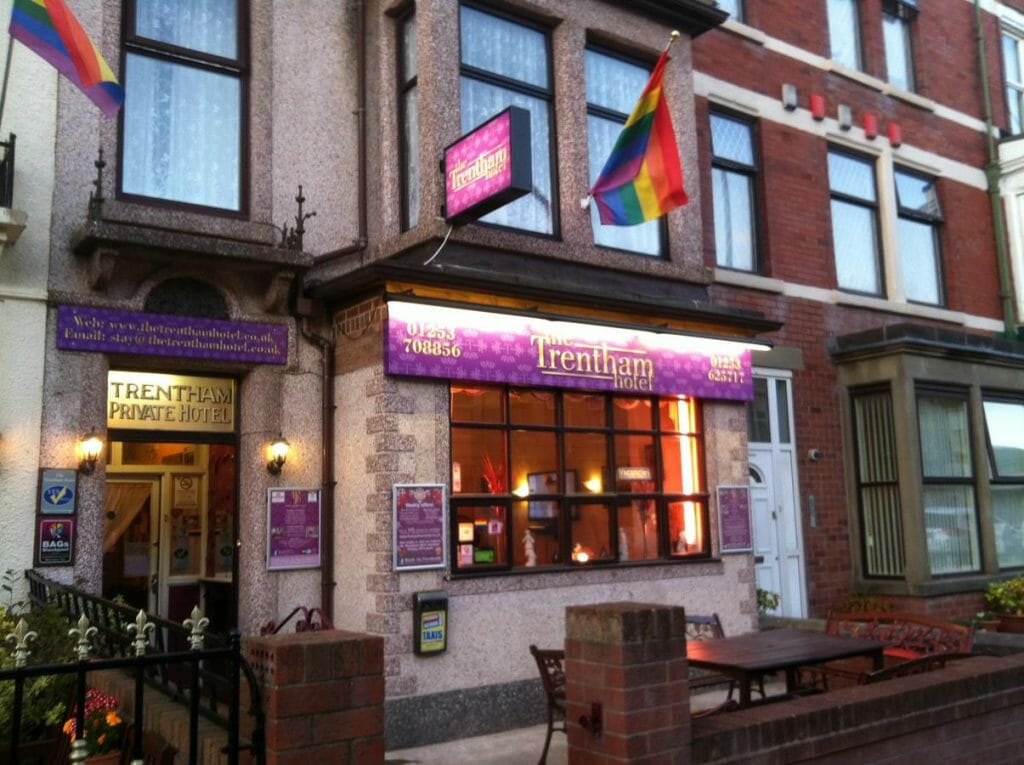 The Trentham Hotel gay b&b in blackpool ** gay hotels blackpool ** blackpool guest houses ** 