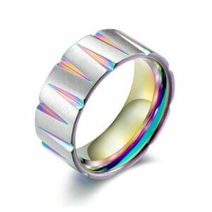 Carbide Titanium Triangle Groove Ring