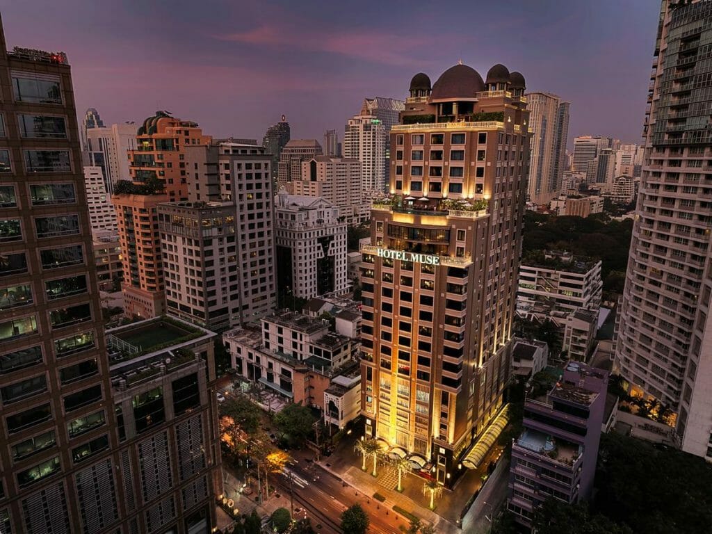 Hotel Muse Bangkok Luxury Hotel ** 5 star hotel in bangkok ** gay only hotel bangkok ** bangkok gay guide **
