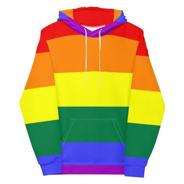 gay gifts - Gay Pride All-Over Hoodie