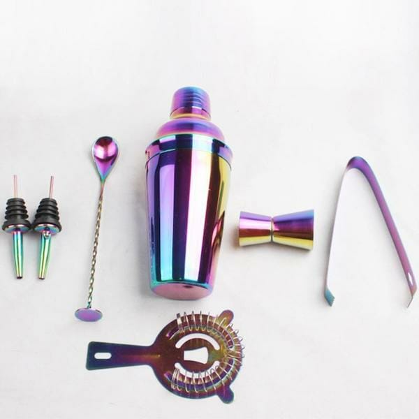 gay presents - Rainbow Cocktail Shaker Set