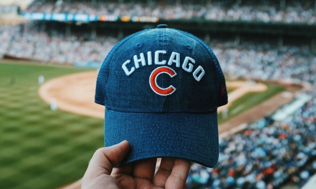 chicago cubs gay pride hat