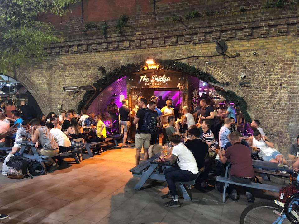 outdoor gay bar london