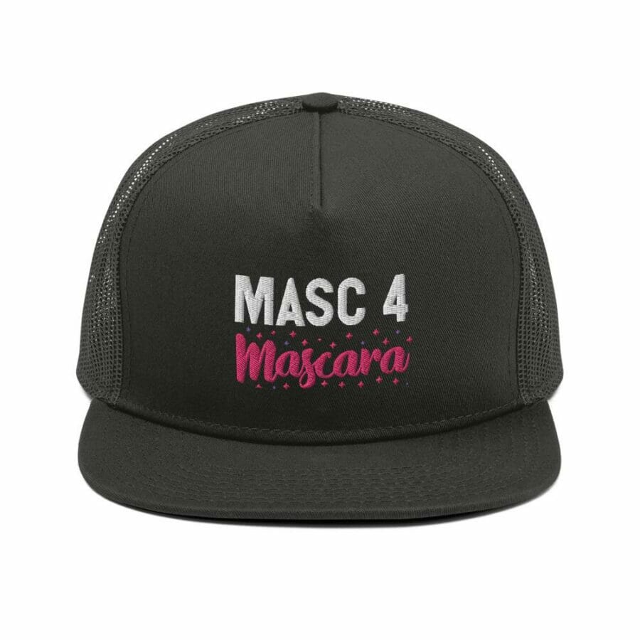 Masc 4 Mascara Mesh Back Snapback
