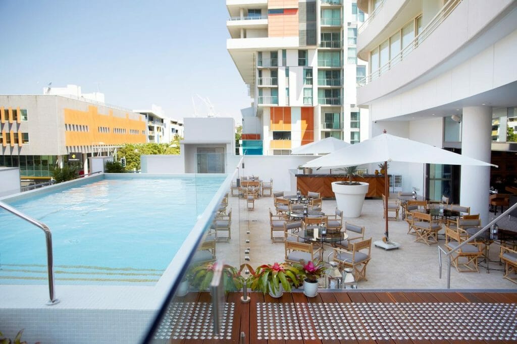 Soleil Pool Bar @ Rydges South Bank Brisbane