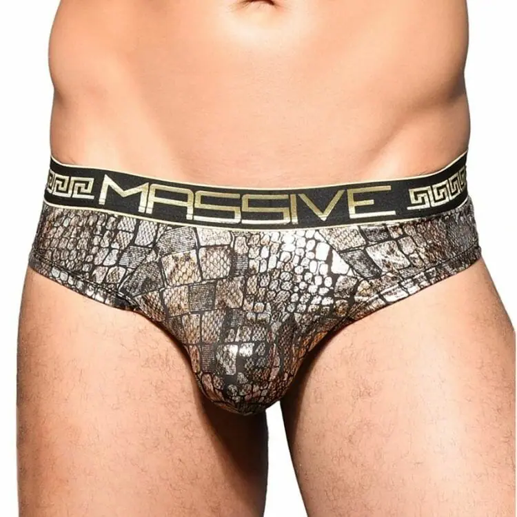 Best Andrew Christian Underwear - Massive Python Frame Thong 91663