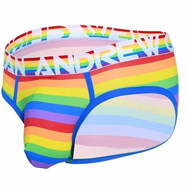 Best Andrew Christian Underwear - Pride Stripe Brief wAlmost Naked