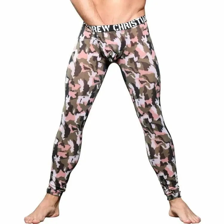 Best Andrew Christian Underwear - Sheer Camouflage Legging w Almost Naked 92081