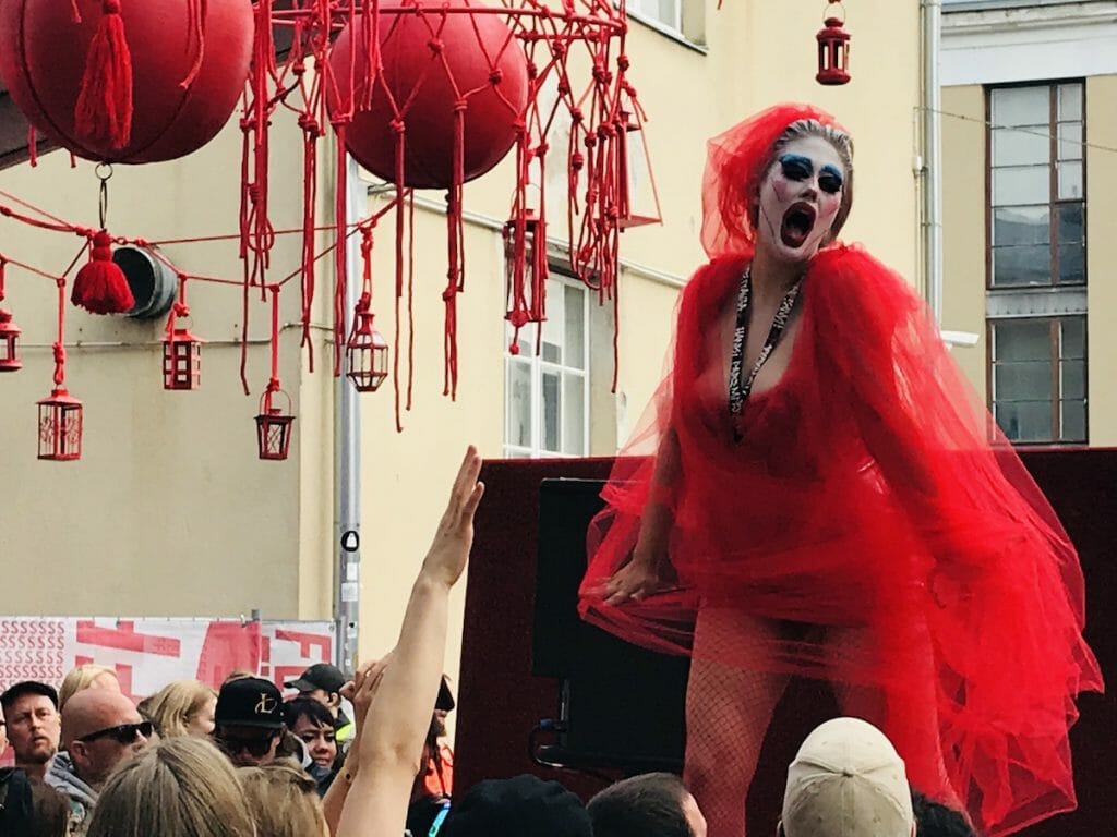 Flow Festival Helsinki | Queer Artists | Gay Area Red Garden Flow Festival Helsinki