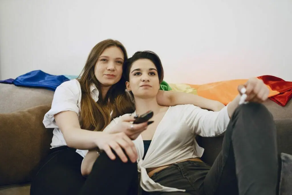 Erotic movie with lesbien love