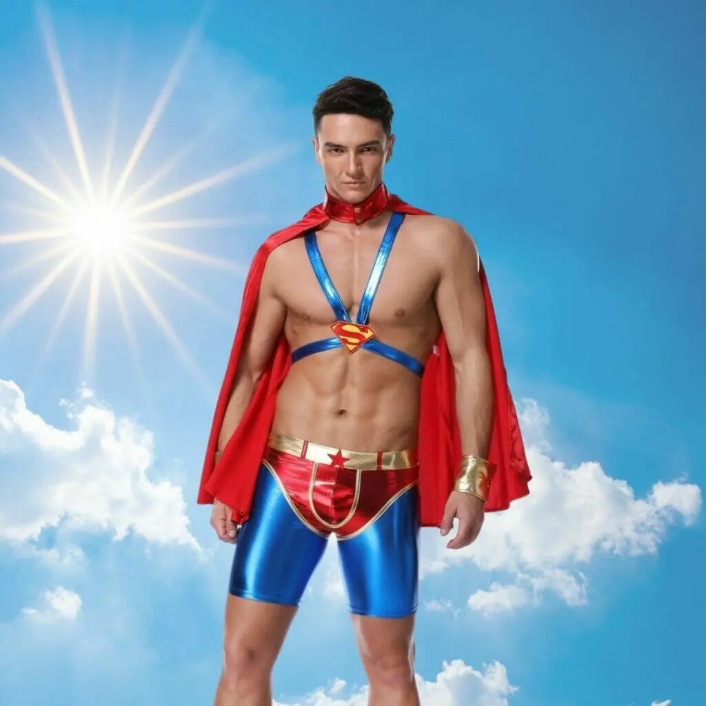 Fiercely Fabulous Gay Superhero Costume - gay male costume ideas