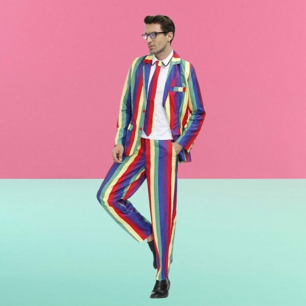 LGBT Rainbow Suit Costume - gay costume ideas