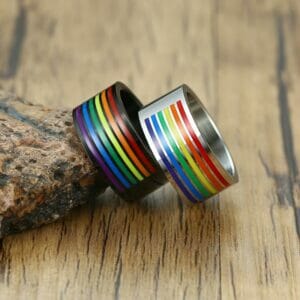 Rainbow Pride Flag Ring