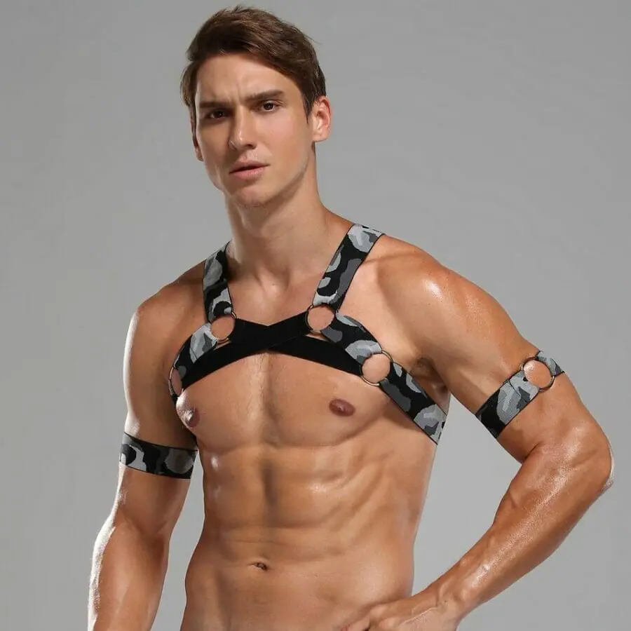 Sexy Camouflage Harness Costume