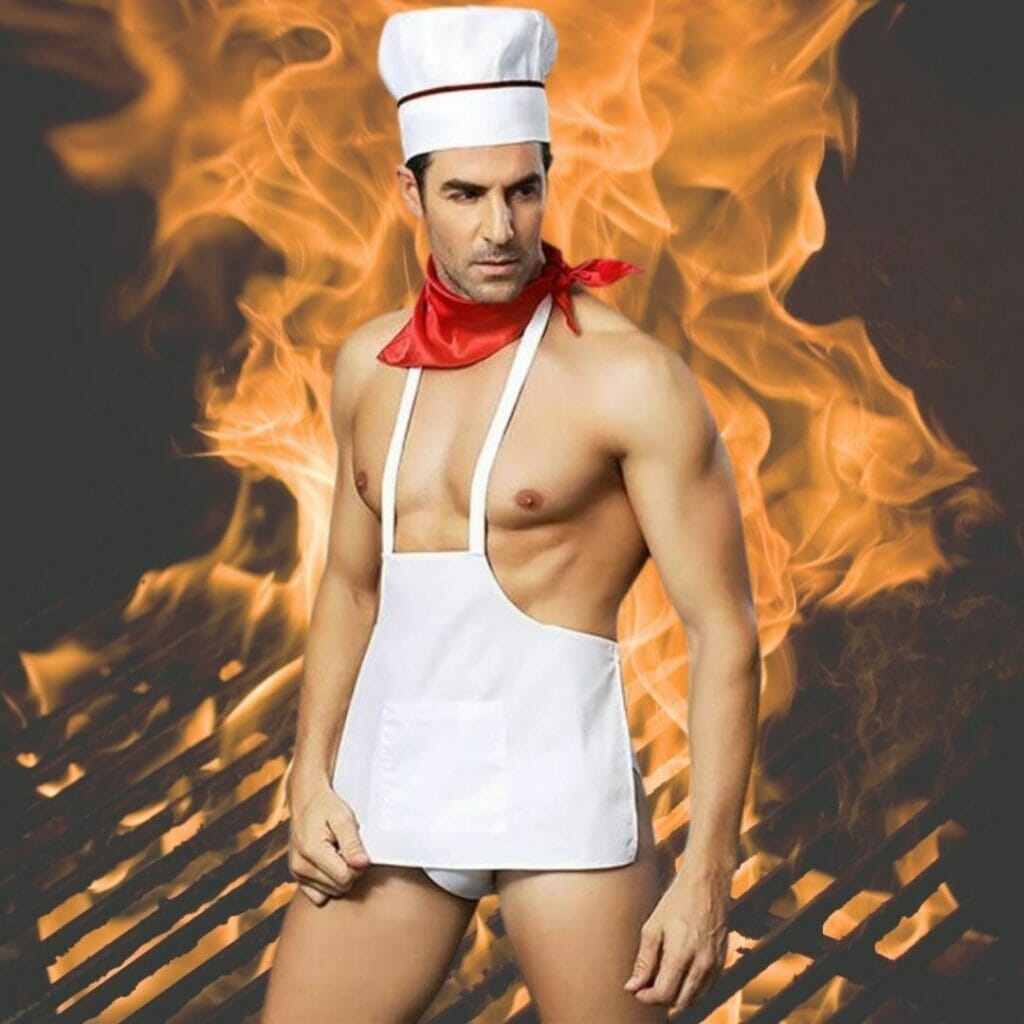 Sexy Gay Chef Costume - Gay Halloween Outfit - hot gay halloween costume ideas