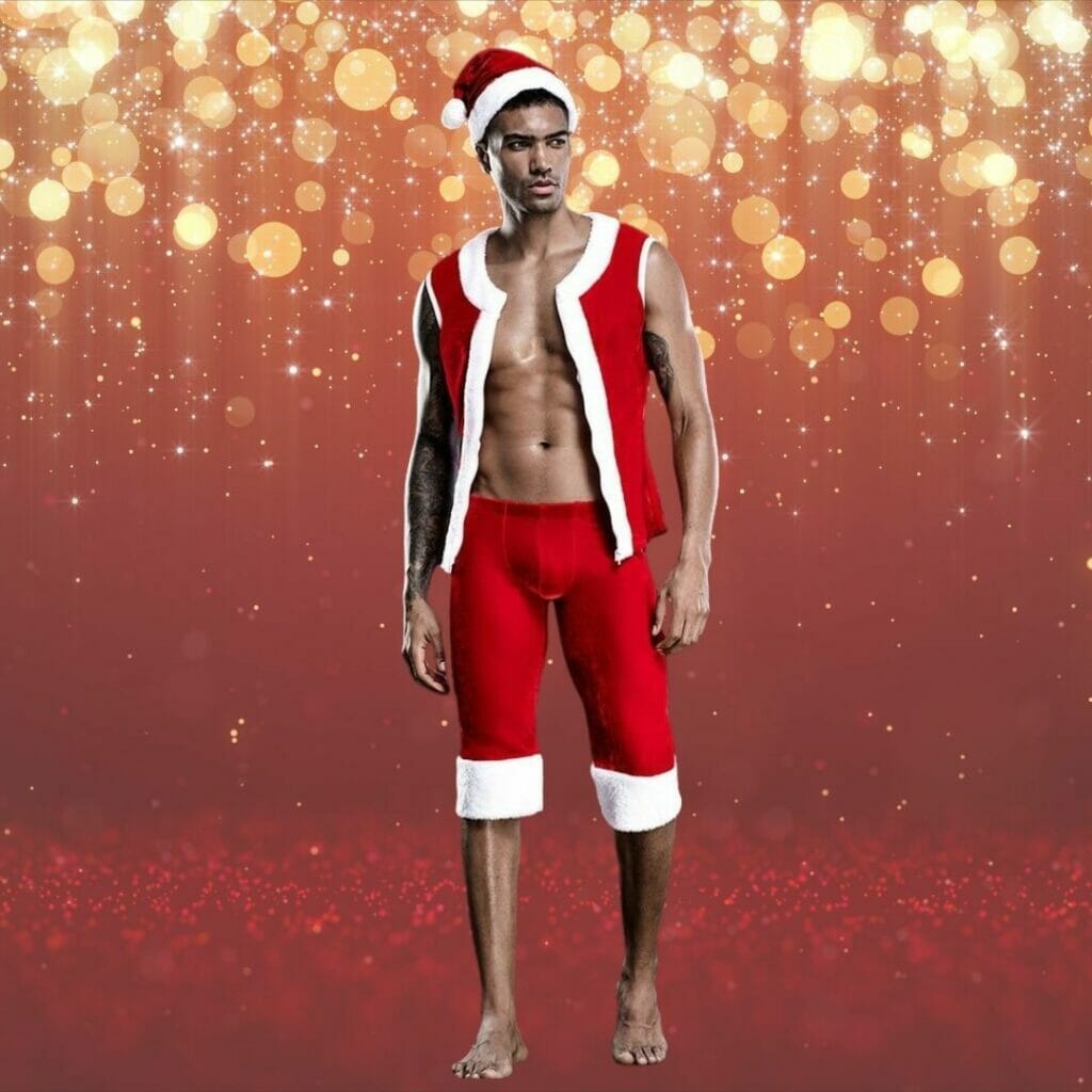 Sexy Gay Santa Claus Costume Outfit - hot gay halloween costume ideas