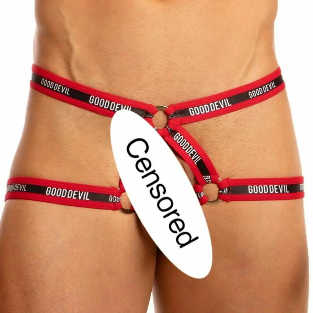 The Good Devil Metal Ring Jockstrap