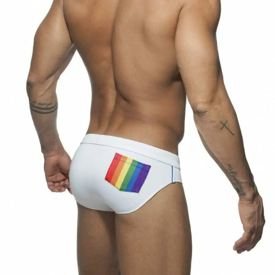 Pride Pocket Swimmers - gay mens swimwear