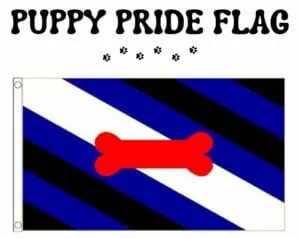 Puppy Pride Flag