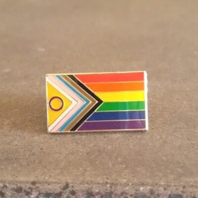 Intersex-Inclusive Progress Pride Enamel Pin