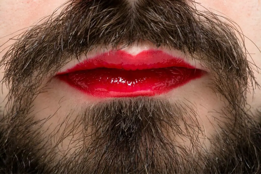 lipstick for men | men wearing lipstick