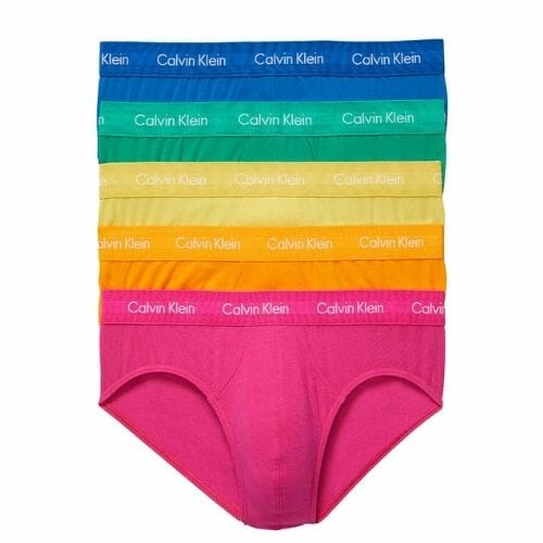 Best Gay Pride Underwear - CALVIN KLEIN The Pride Edit 5 Pack Hip Brief