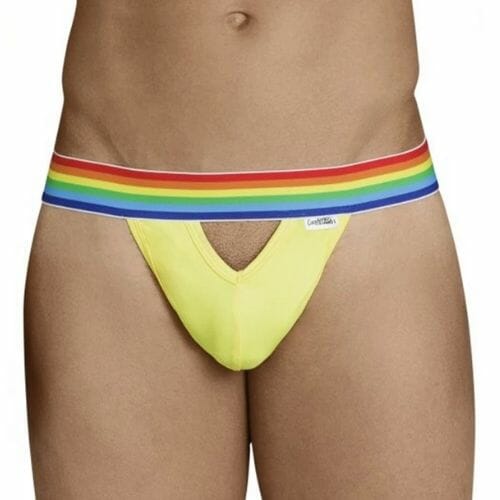 Best Gay Pride Underwear - CANDYMAN Pride Cutout Thong (1)