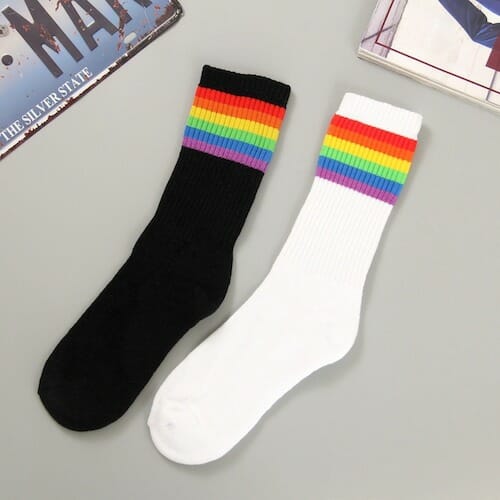 LGBT Pride Thick Cotton Socks - gay pride socks