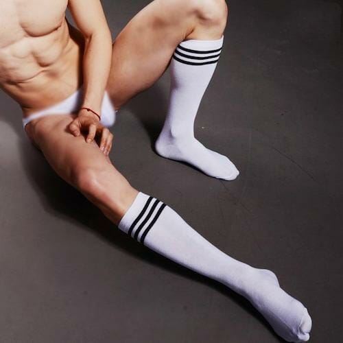 gay thigh high socks