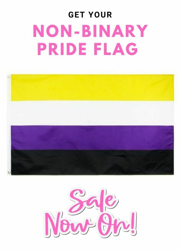 Where To Buy Non-Binary Flag - Non-Binary Pride Flag Meaning