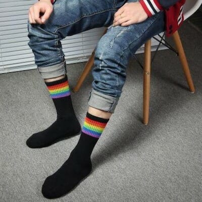 gay dress socks