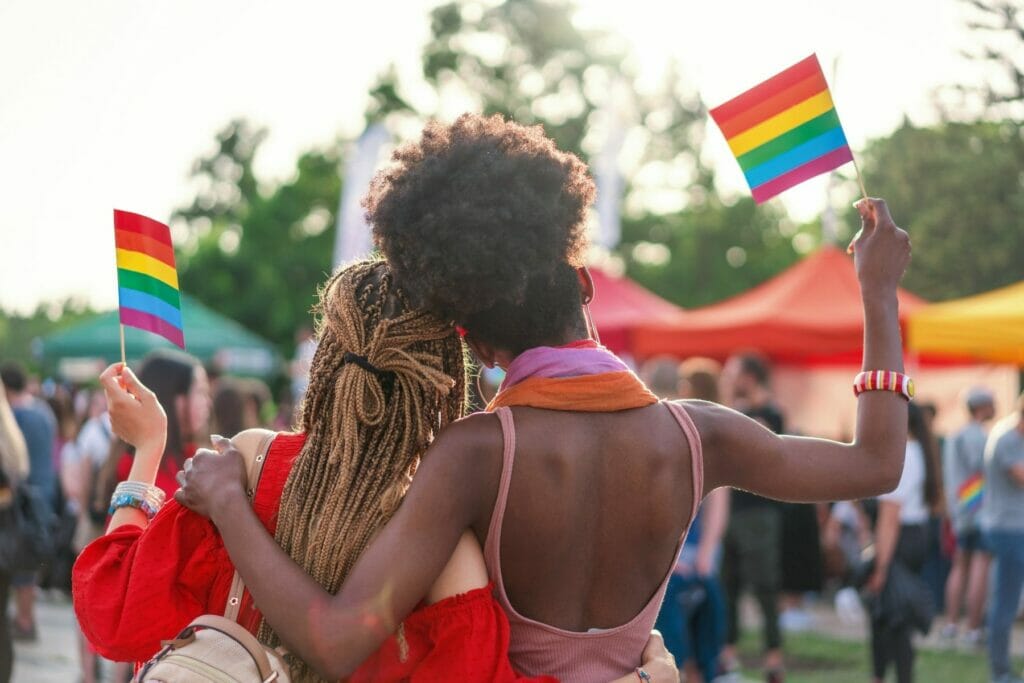 sapphic meaning examples - sapphic definition lgbtq - Sapphic pride flag