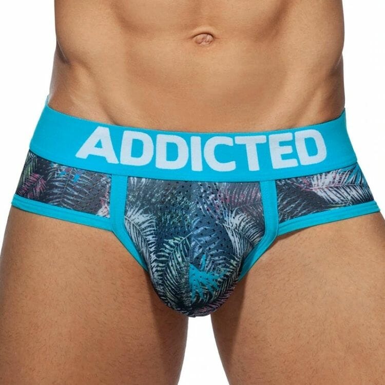 Best Addicted Underwear - 3- Pack Tropical Mesh Brief Push Up AD889P