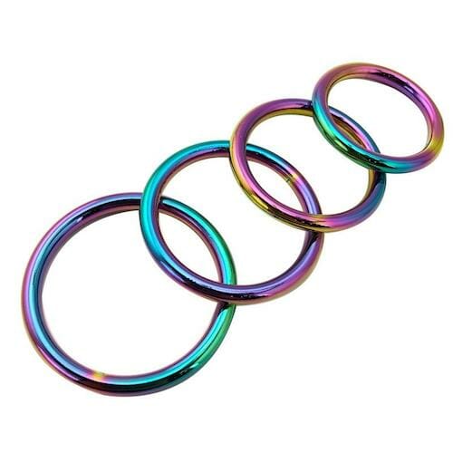 Best Gay Sex Toys - Chromatic Metal Penis Ring