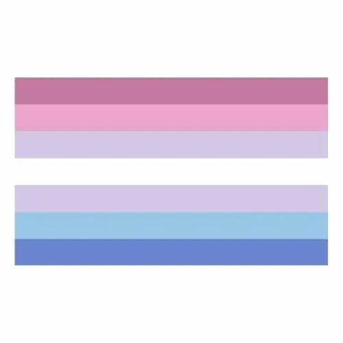 Bigender Onur Bayrağı - LGBTQ Bayrağı