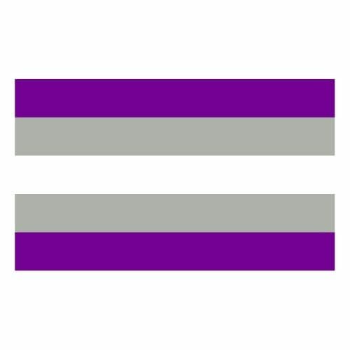 Graysexual Pride Flag - LGBTQ Flag